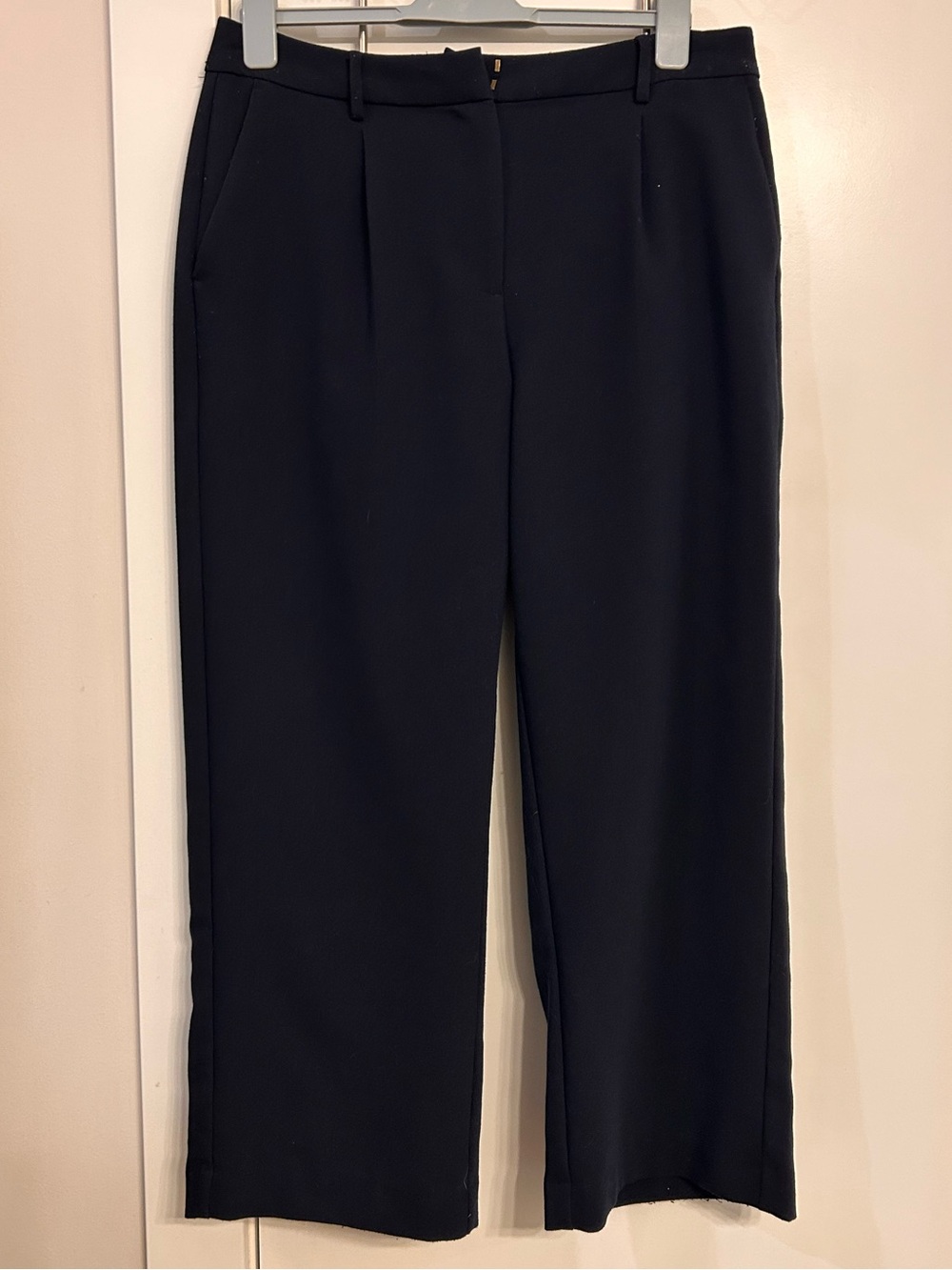 Old Navy Blue Straight-Leg Dress Pants